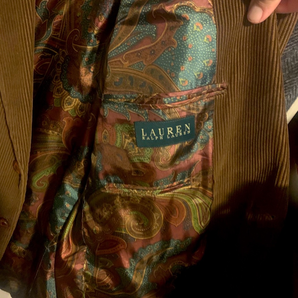 Men’s Ralph Lauren corduroy sport coat